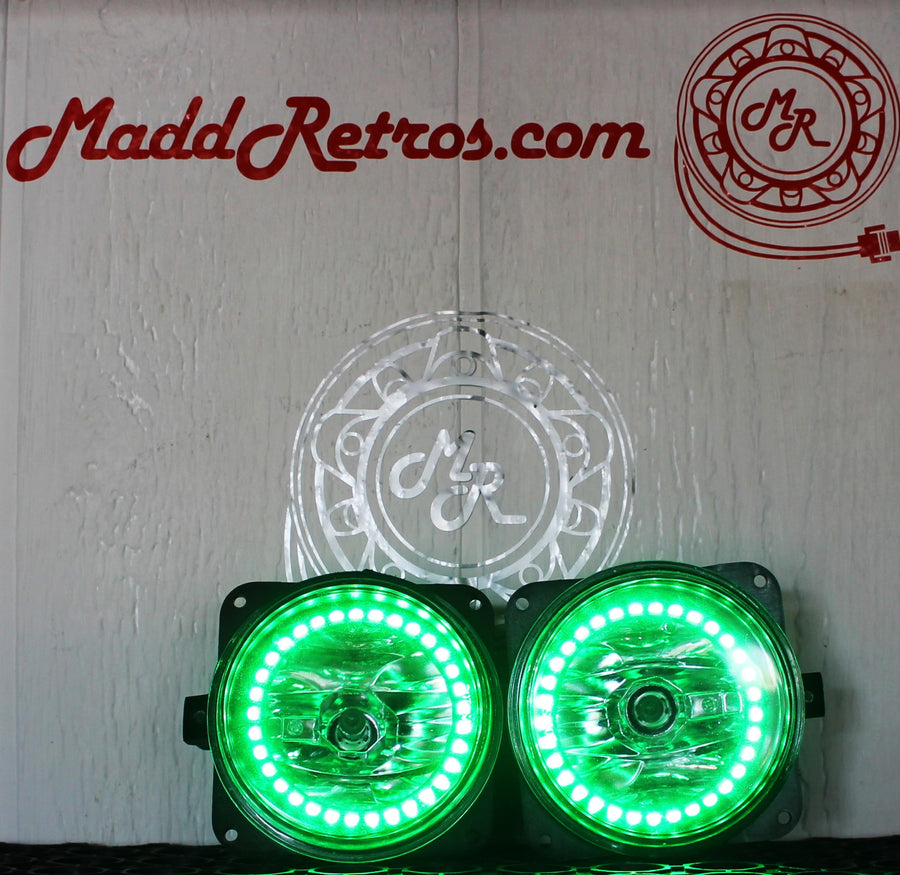 CLOSEOUT: Lighting Trendz RGBW+Switchback 2003-2004 Ford Mustang “Terminator” SVT Cobra Halo Fog Lights CLOSEOUT: Lighting Trendz RGBW+Switchback 2003-2004 Ford Mustang “Terminator” SVT Cobra Halo Fog Lights