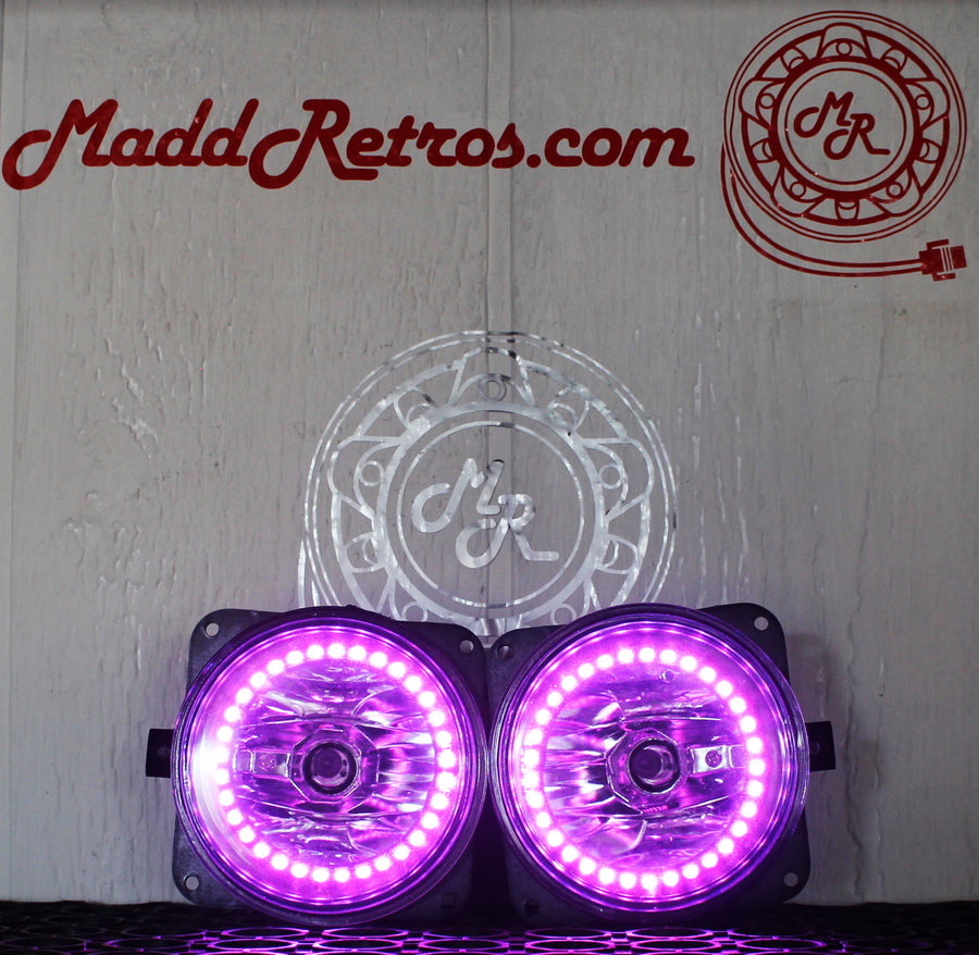 CLOSEOUT: Lighting Trendz RGBW+Switchback 2003-2004 Ford Mustang “Terminator” SVT Cobra Halo Fog Lights CLOSEOUT: Lighting Trendz RGBW+Switchback 2003-2004 Ford Mustang “Terminator” SVT Cobra Halo Fog Lights