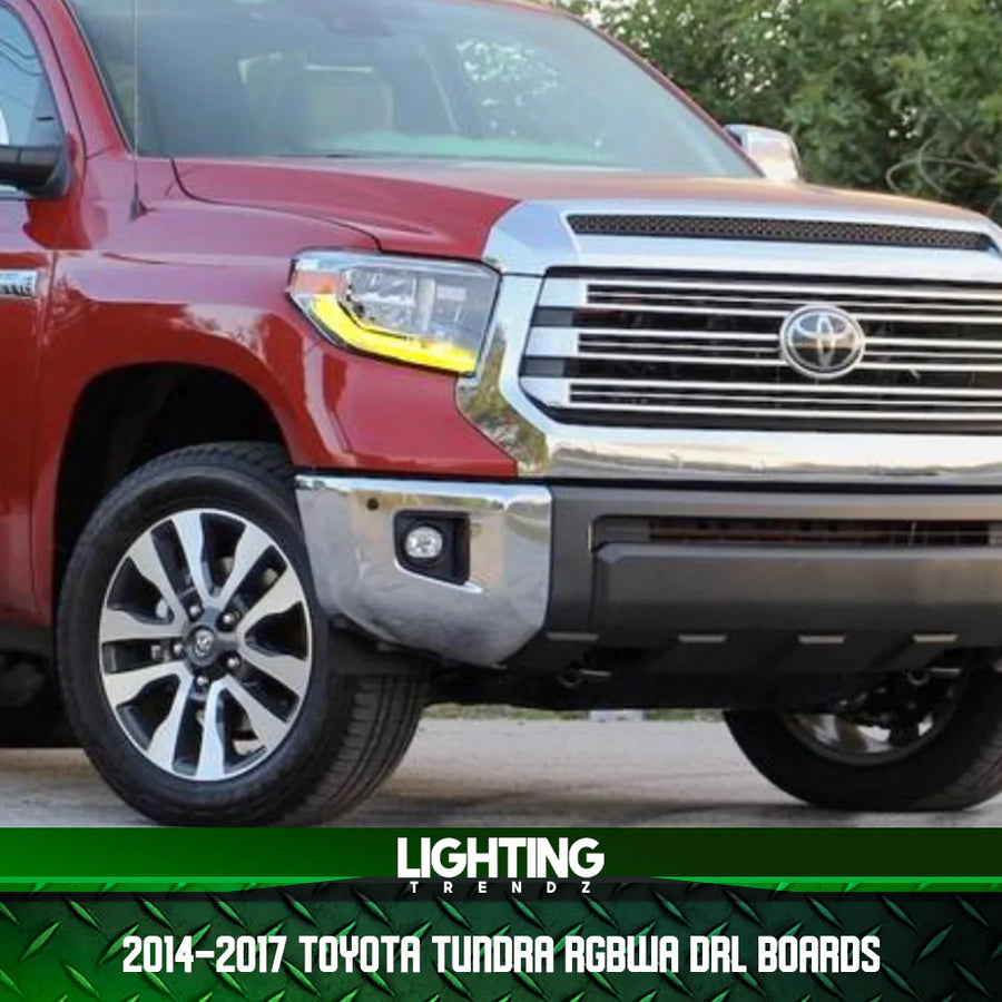 Lighting Trendz 2014-2017 Toyota Tundra RGBWA DRL Boards Lighting Trendz 2014-2017 Toyota Tundra RGBWA DRL Boards