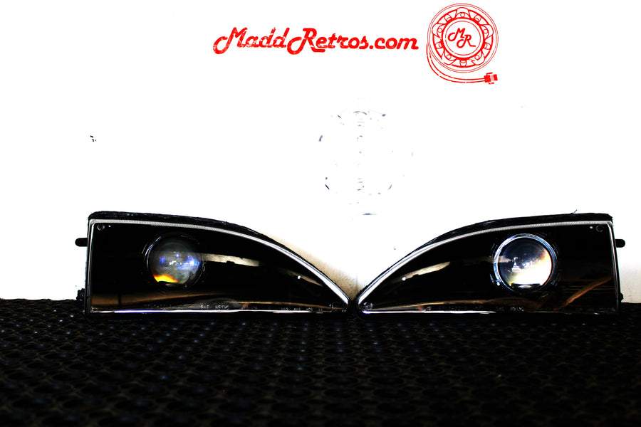 CLOSE OUT: Smoked 1994-1998 SN95 Ford Mustang LED Projector Retrofit Conversion