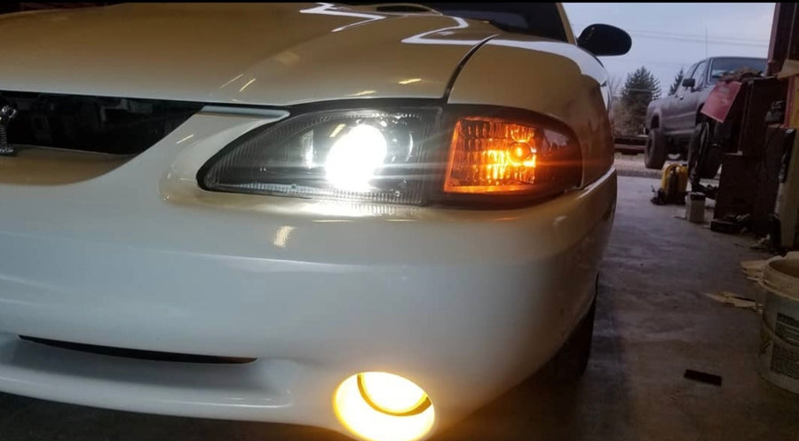 1994-1998 SN95 Ford Mustang Projector Retrofit Conversion