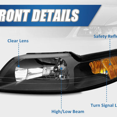 DIY 1999-2004 SN95/New Edge Ford Mustang Projector Retrofit Conversion