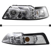 1999-2004 SN95/New Edge Ford Mustang Halo Projector Headlights