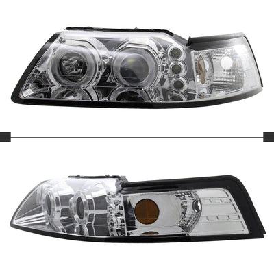 1999-2004 SN95/New Edge Ford Mustang Projector Headlight Customization