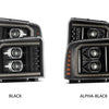 FORD SUPER DUTY (05-07): ALPHAREX LUXX HEADLIGHTS