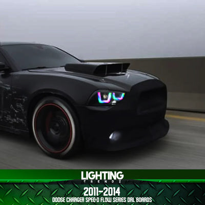 Lighting Trendz 2011-2014 Dodge Charger Spec-D Flow Series DRL Boards