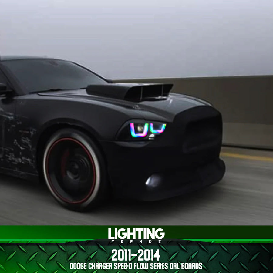 Lighting Trendz 2011-2014 Dodge Charger Spec-D Flow Series DRL Boards