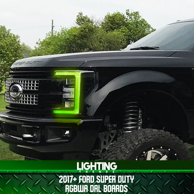 Lighting Trendz 2017+ Ford Super Duty RGBWA DRL Boards