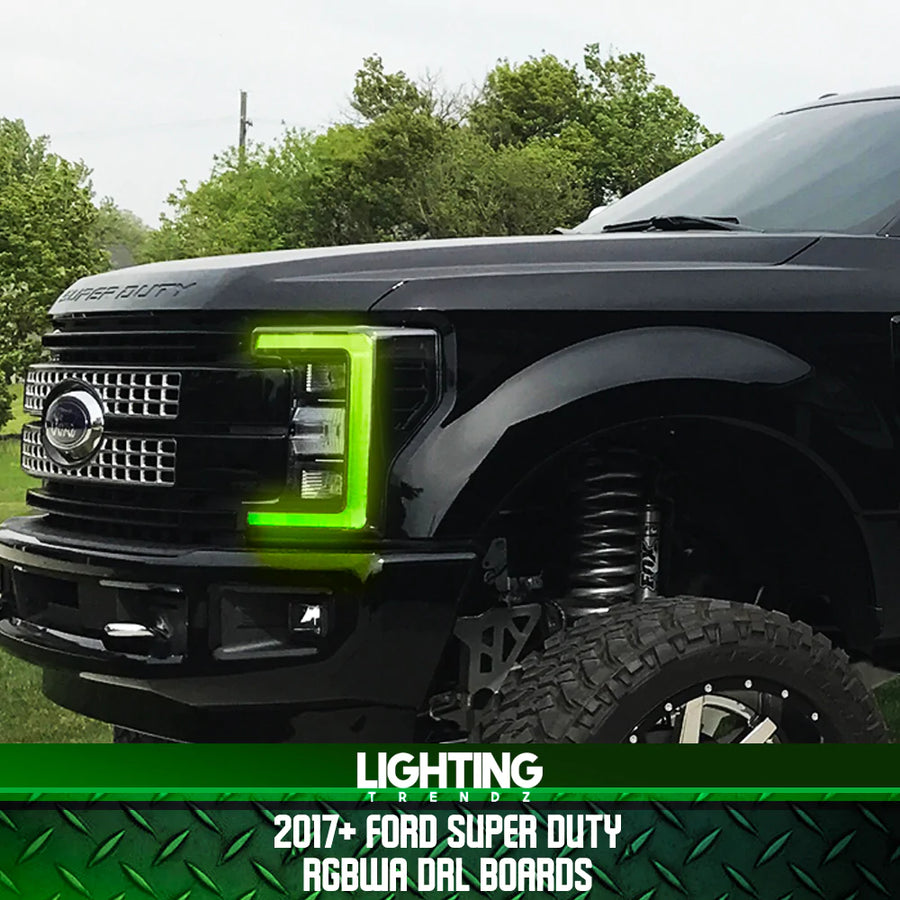 Lighting Trendz 2017+ Ford Super Duty RGBWA DRL Boards