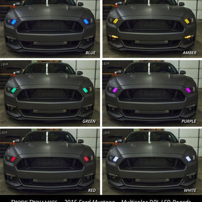 Diode Dynamics 2015-2017 Ford Mustang Multicolor DRL LED Boards