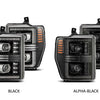 FORD SUPER DUTY (08-10): ALPHAREX PRO HEADLIGHTS