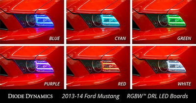 Diode Dynamics 2013-2014 Ford Mustang Multicolor DRL LED Boards