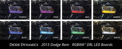 Diode Dynamics 2013-2018 Dodge Ram Multicolor LED Boards