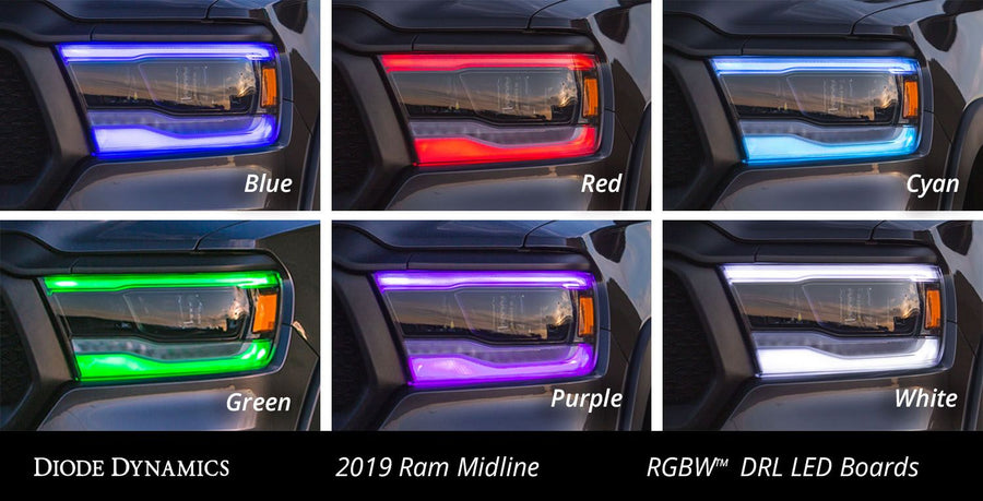 Diode Dynamics 2019-2022 Ram 1500 Midline Multicolor LED Boards