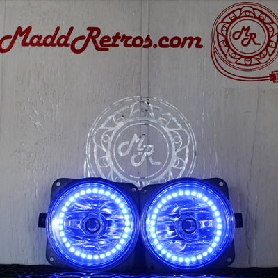 CLOSEOUT: Lighting Trendz RGBW+Switchback 2003-2004 Ford Mustang “Terminator” SVT Cobra Halo Fog Lights