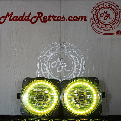 CLOSEOUT: Lighting Trendz RGBW+Switchback 2003-2004 Ford Mustang “Terminator” SVT Cobra Halo Fog Lights