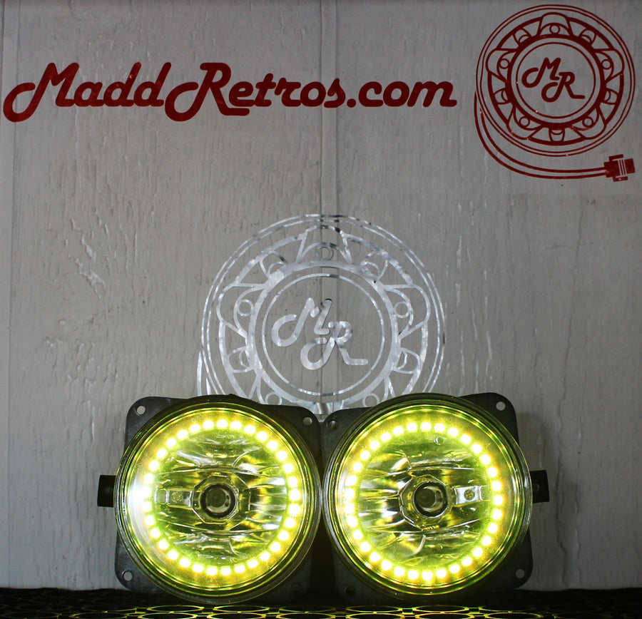 CLOSEOUT: Lighting Trendz RGBW+Switchback 2003-2004 Ford Mustang “Terminator” SVT Cobra Halo Fog Lights