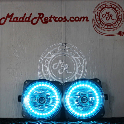 CLOSEOUT: Lighting Trendz RGBW+Switchback 2003-2004 Ford Mustang “Terminator” SVT Cobra Halo Fog Lights