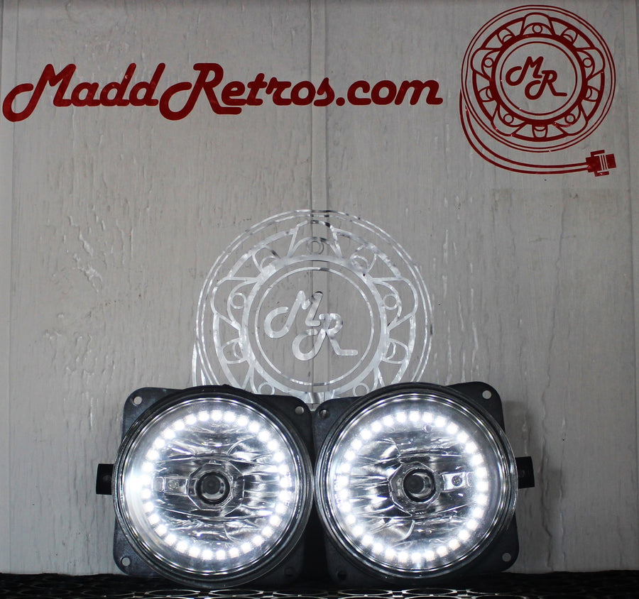 CLOSEOUT: Lighting Trendz RGBW+Switchback 2003-2004 Ford Mustang “Terminator” SVT Cobra Halo Fog Lights