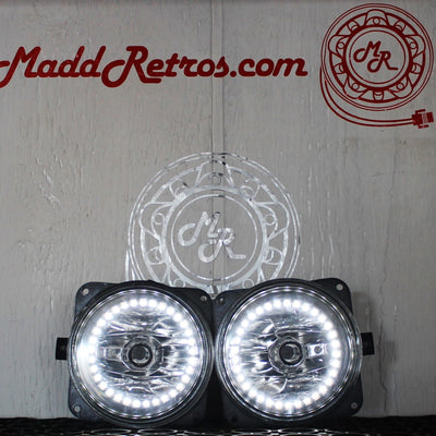 CLOSEOUT: LIGHTING TRENDZ RGBW+SWITCHBACK 2003-2004 FORD MUSTANG “TERMINATOR” SVT COBRA HALO FOG LIGHTS