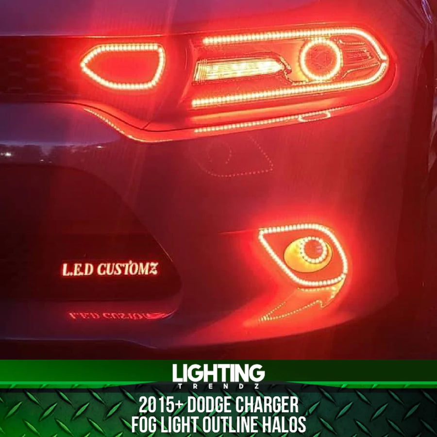 Lighting Trendz 2015+ DODGE CHARGER FOG OUTLINE HALOS