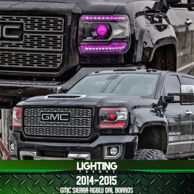 Lighting Trendz 2014-2015 GMC Sierra RGBW+A DRL Boards
