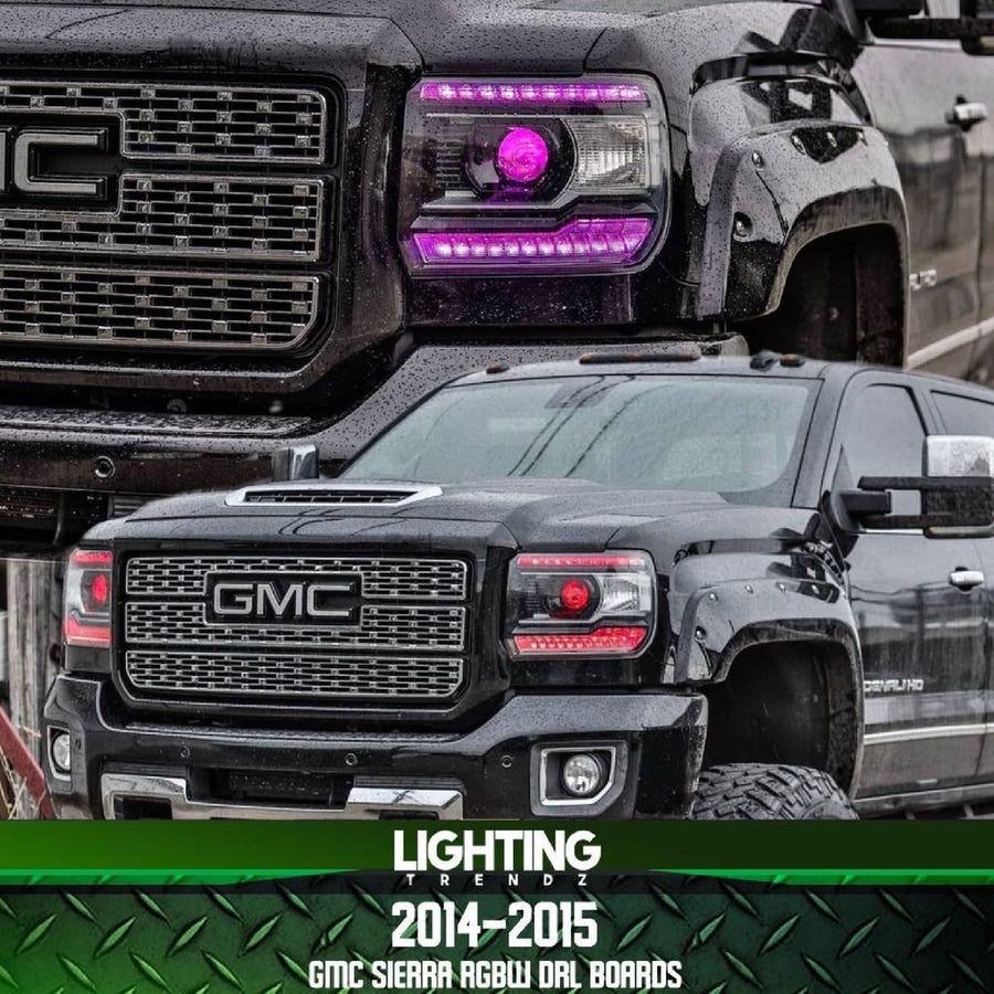 Lighting Trendz 2014-2015 GMC Sierra RGBW+A DRL Boards
